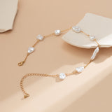 Elegant Pearl Clavicle Chain Necklace