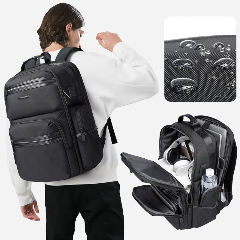 Backpack Men's Business Travel Large Capacity Versatile - Dazpy