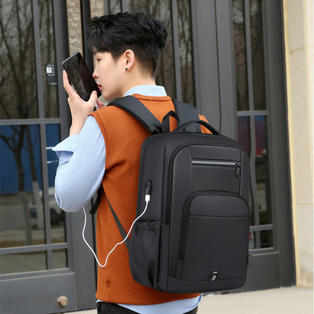 Backpack USB Charging Backpack Business Laptop Bag - Dazpy