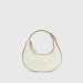 Bolso bandolera Chic Crescent de piel, suave y elegante