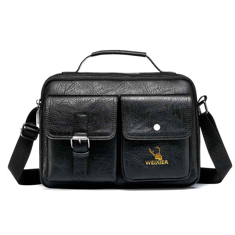 Men's One Shoulder Casual Vintage Messenger Bag - Dazpy