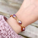 New Zhuji Pearl Colorful Baroque Bracelet - Dazpy