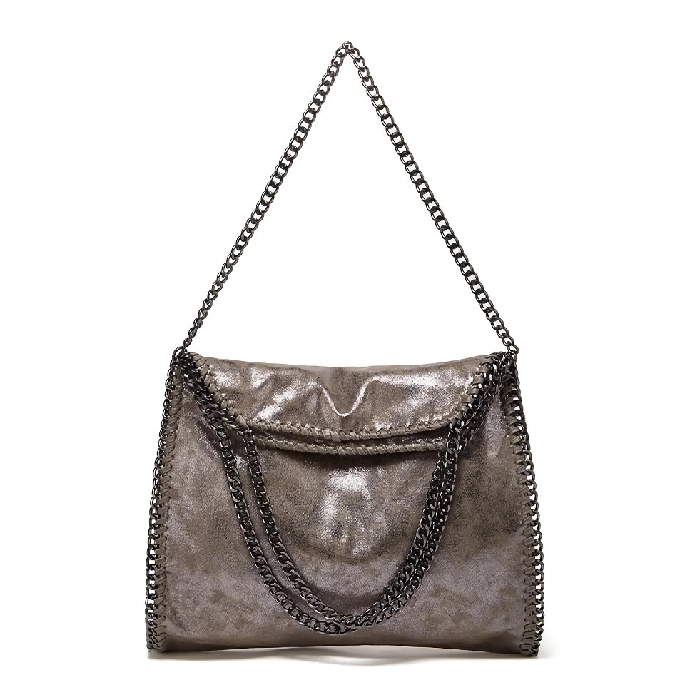 Luxury Leather Chain Shoulder Bag