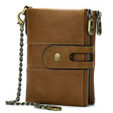 Cowhide men's anti-theft wallet - Dazpy