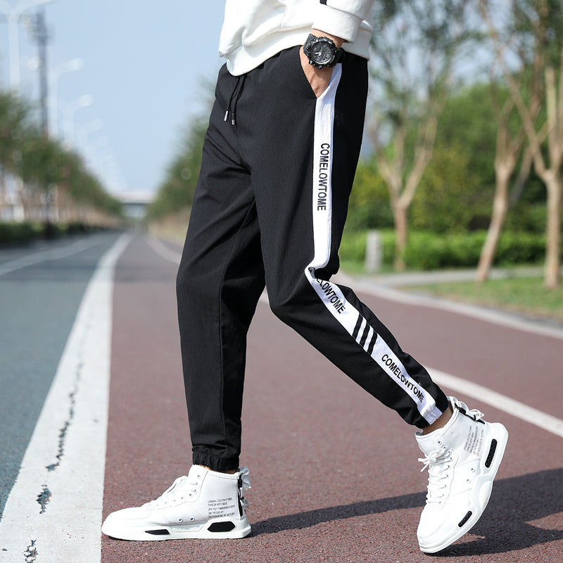 Men's casual pants loose guard pants Korean trend