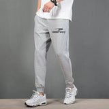 Closing loose leg pants men sweatpants