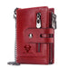 Multi-card leather men's retro RFID wallet - Dazpy