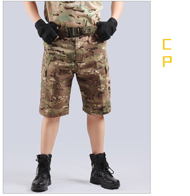 Outdoor tactical camouflage shorts