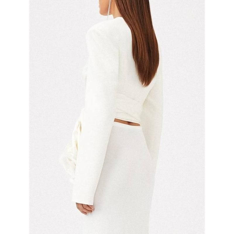 Elegant Slimming Spliced Button Coat