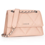 Chic Diamond Pattern PU Leather Shoulder Bag