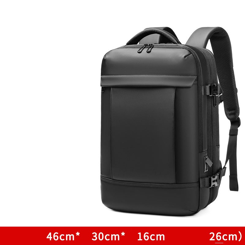 New Men's Backpack With Large Capacity Waterproof Outdoor Travel Bag That Can Be Expanded - Dazpy