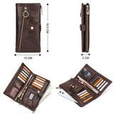 Leather Men's Wallet Multifunctional Long - Dazpy