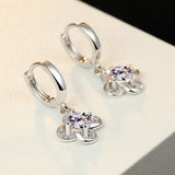 Female S925 Sterling Silver Earrings - Dazpy