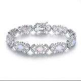 Jewelry Fashion Zircon Opal Bracelet - Dazpy