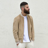 Men's slim fit baseball jacket