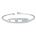 Women's Fashion Three-Piece Sliding Inlay Bracelet - Dazpy