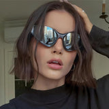 UV400 Unisex Vintage Mirror Sports Sunglasses