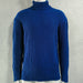 Rollkragenpullover in einfarbiger Slim Fit-Strick