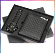 Watch Men's Wallet Fashion Birthday Gift Men's Quartz Watch Wallet - Dazpy