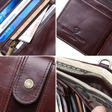 Leather Buckle Prevents Hotlinking Men's Wallet - Dazpy