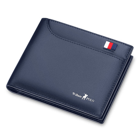 Ultra-Thin Mini Men's Short Leather Wallet - Dazpy