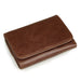 Short Retro Wallet, Shielding Wallet, Anti-Scanning Leather Wallet - Dazpy