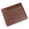 Anti-scanning Leather Wallet Top Layer Leather Short - Dazpy