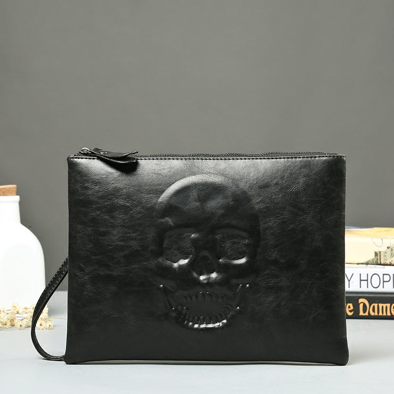 Men's Skull Clutch - Dazpy