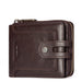 Anti-theft Brush Men's Leather Short Wallet - Dazpy