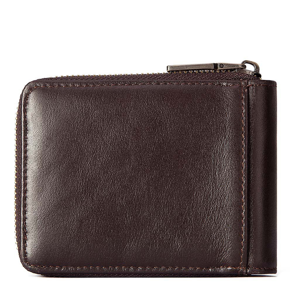 Anti-theft Brush Men's Leather Short Wallet - Dazpy