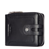 Anti-theft Brush Men's Leather Short Wallet - Dazpy