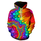 Fashion 3D Printed Hooded Sweatshirt