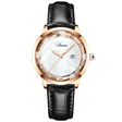 Leather Waterproof Diamond Watch Ladies Watch - Dazpy