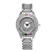 Color Diamond Waterproof High-end Leisure Steel Band Ladies Watch - Dazpy