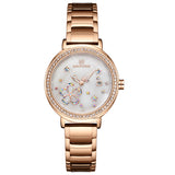 Ladies Watch Quartz Steel Band Watch - Dazpy