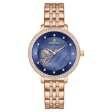 Ladies Simple Business Waterproof Steel Band Watch - Dazpy