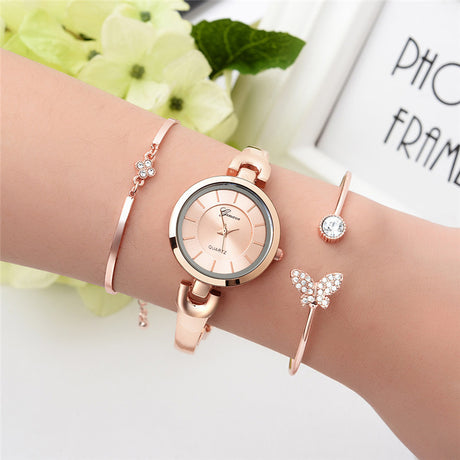 Fashion Creative Style Quartz Watch Bracelet Set - Dazpy