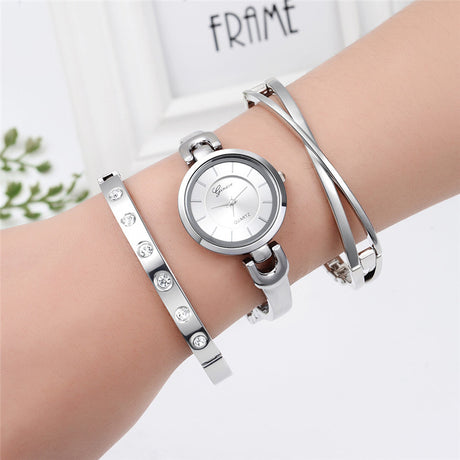 Fashion Creative Style Quartz Watch Bracelet Set - Dazpy