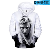 Rapper Surrounding 3D Digital Color Printing Hooded Sweater Men's Sweater Autumn And Winter Models