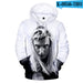 Rapper Surrounding 3D Digital Color Printing Hooded Sweater Men's Sweater Autumn And Winter Models