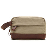 Strapless Retro Canvas Bag With Zipper - Dazpy