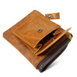 Vintage Leather Men's Bag Multifunctional Coin Purse - Dazpy