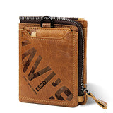 Vintage Leather Men's Bag Multifunctional Coin Purse - Dazpy