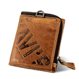 Vintage Leather Men's Bag Multifunctional Coin Purse - Dazpy