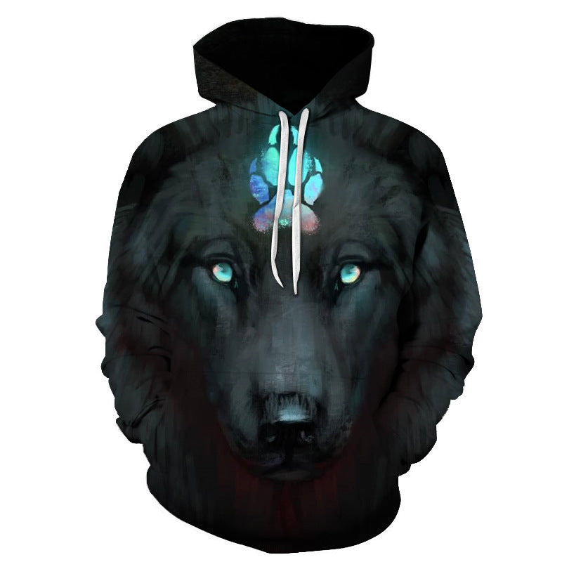 3D-Digitaldruck Modetrend Kapuzenpullover Hoodie