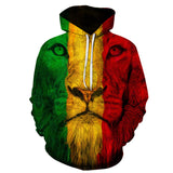 3D-Digitaldruck Modetrend Kapuzenpullover Hoodie