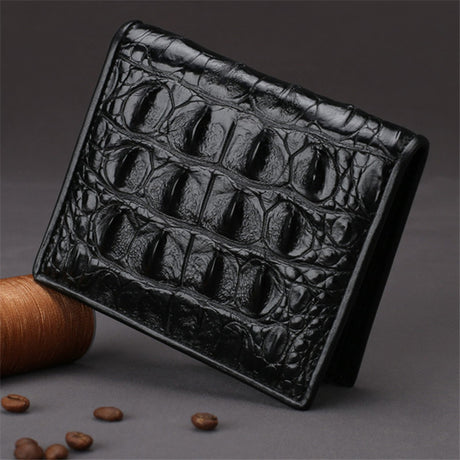 Leather Short Large Banknotes Multi-card Position Leather Clutch Small Wallet Bag - Dazpy