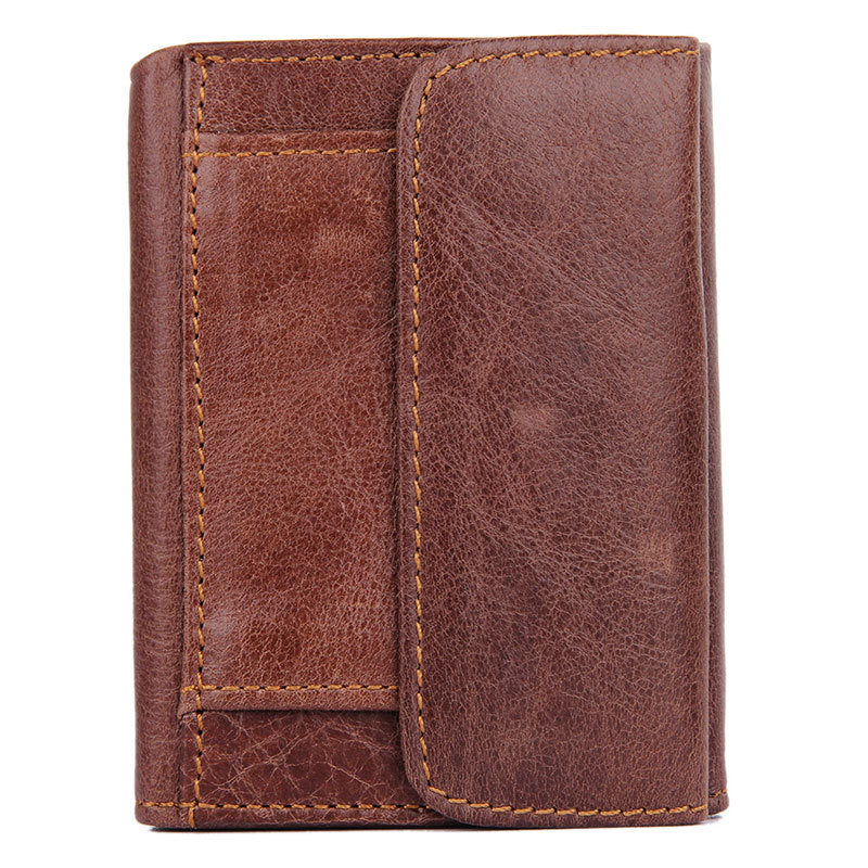 Shielding Wallet Anti-scanning Leather Wallet - Dazpy