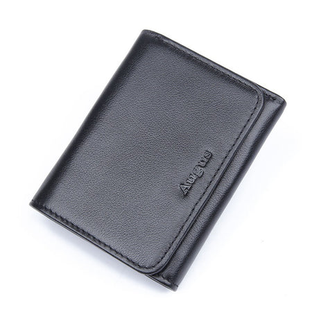 Shielding Wallet Anti-scanning Leather Wallet - Dazpy