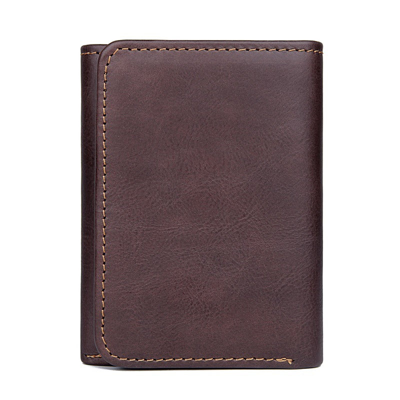 Shielding Wallet Anti-scanning Leather Wallet - Dazpy